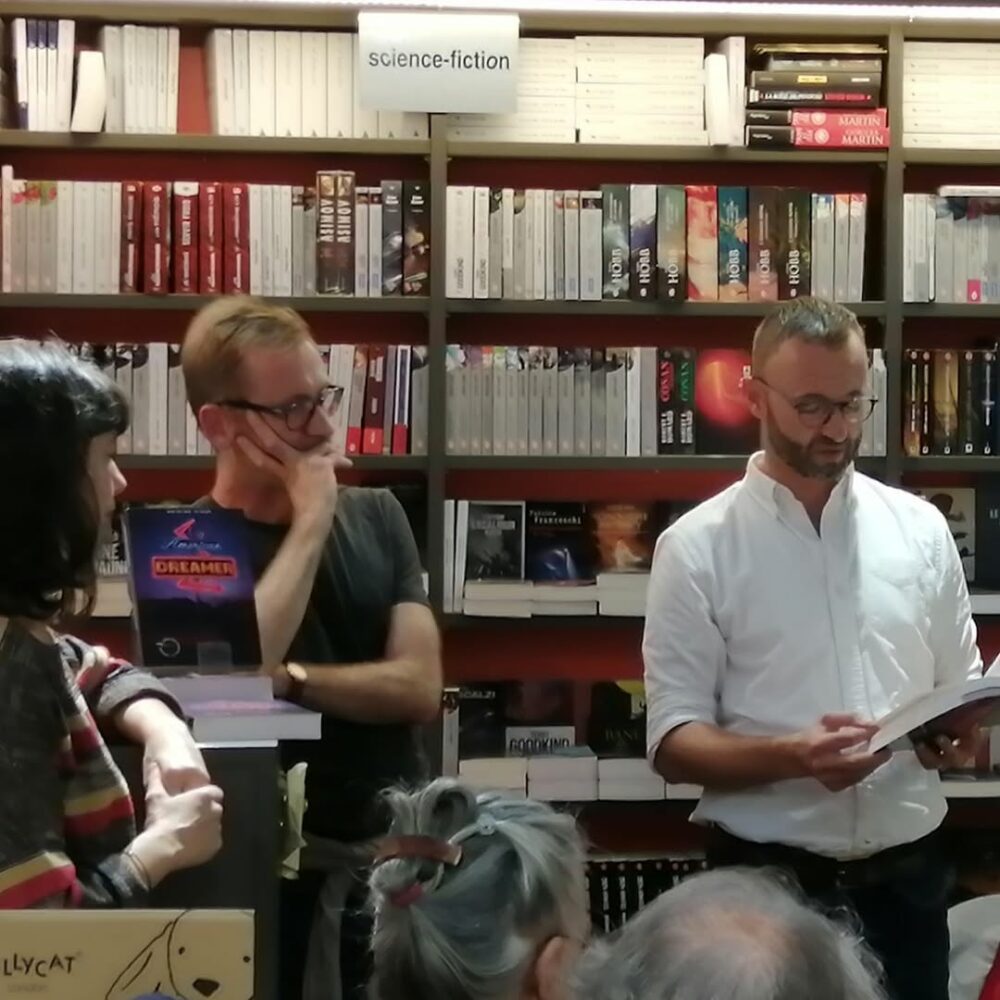 Beau moment hier soir à la librairie Atout Livre … - Antoine Vigne