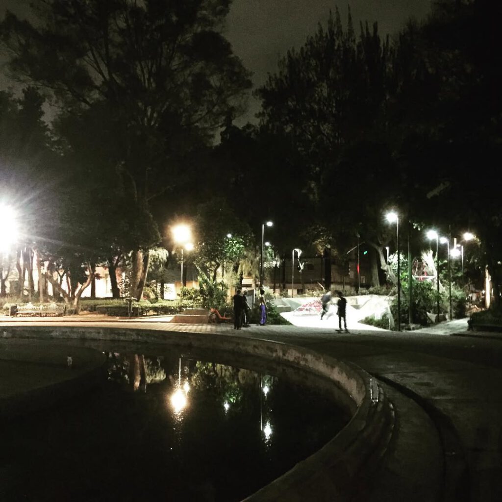 La nuit, les rues et les avenues de Mexico sont so… - Antoine Vigne