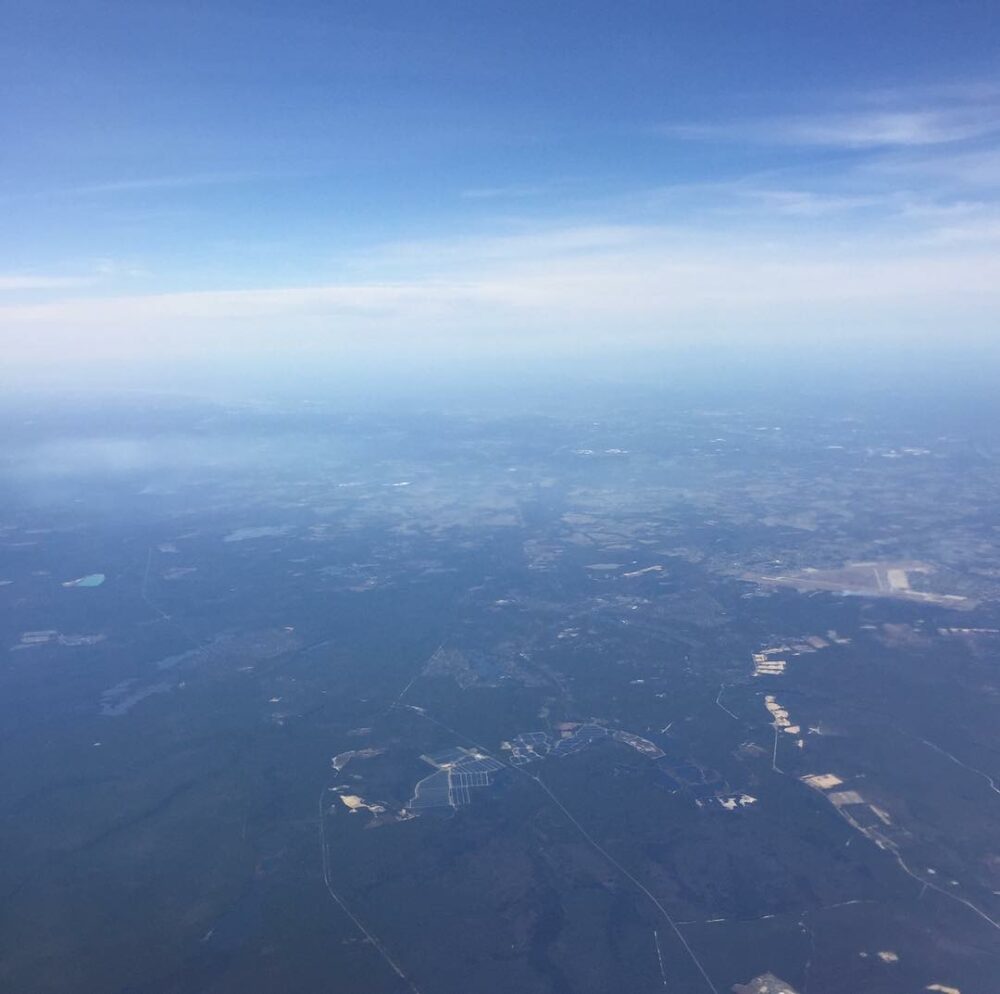 America. The great American land. Every time I fly… - Antoine Vigne