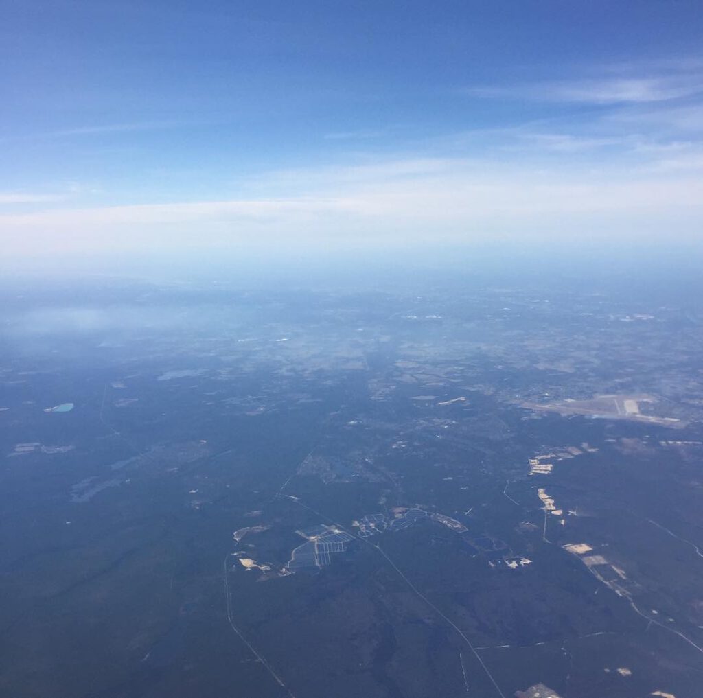 America. The great American land. Every time I fly… - Antoine Vigne
