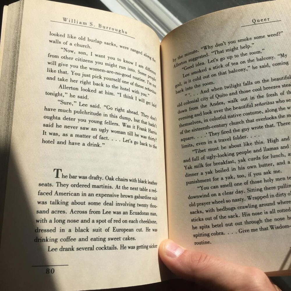 Je viens de relire Queer de William Burroughs. Un … - Antoine Vigne