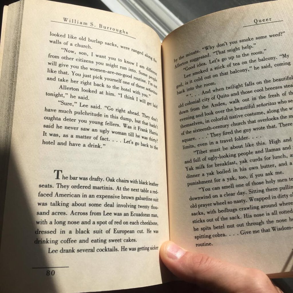 Je viens de relire Queer de William Burroughs. Un … - Antoine Vigne