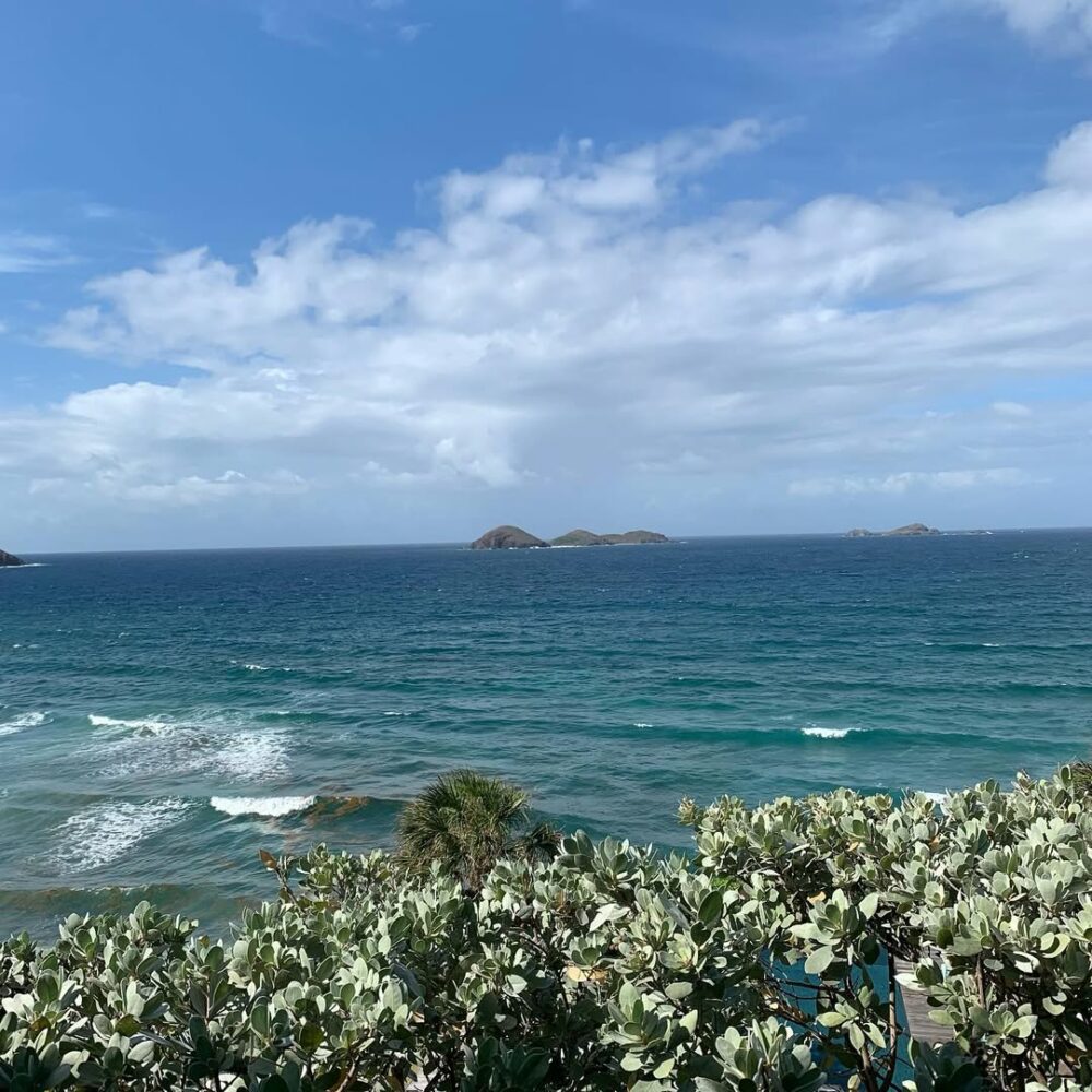 La mer des Caraïbes, les trois petites îles au l… - Antoine Vigne