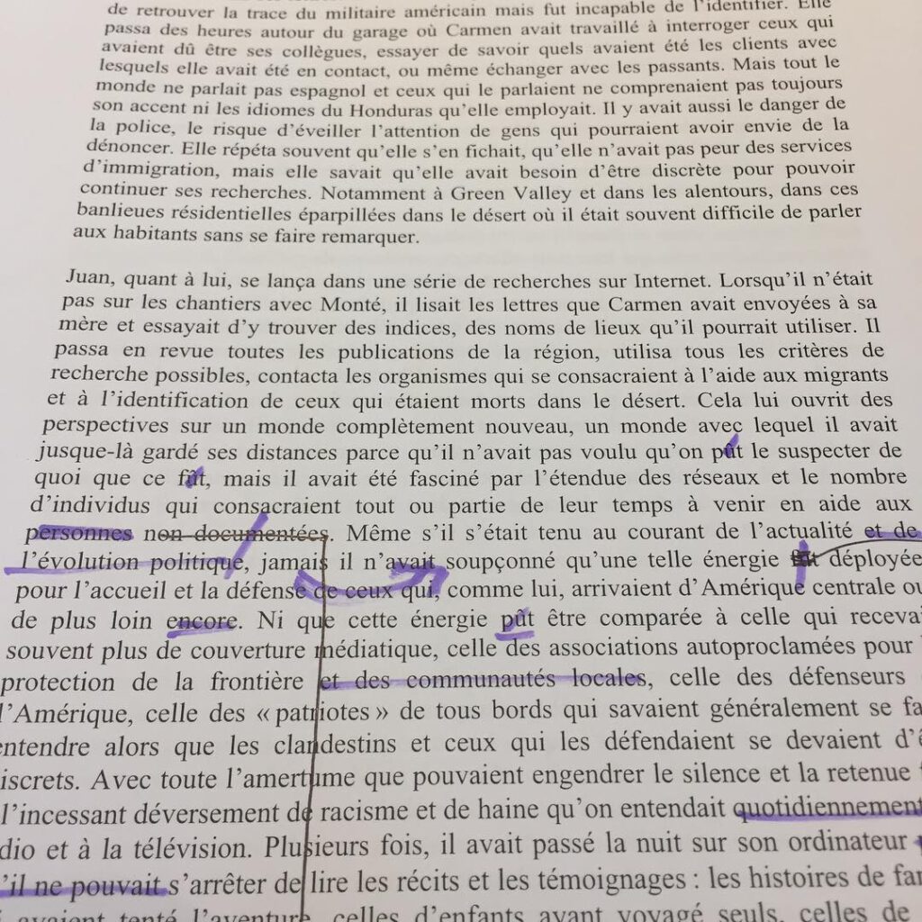 Semaine de correction du roman avant insertion dan… - Antoine Vigne