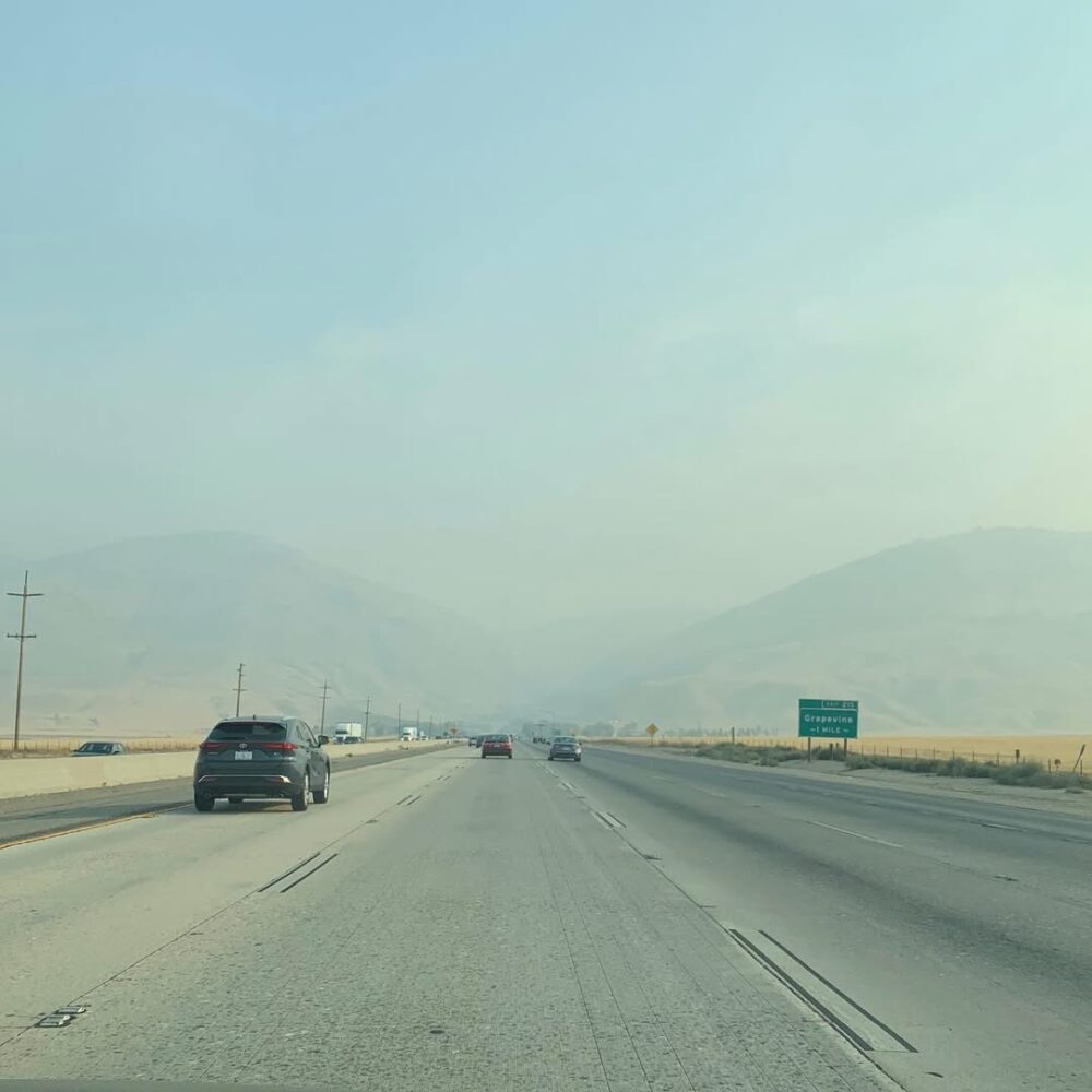 La route entre Los Angeles et San Francisco la sem… - Antoine Vigne