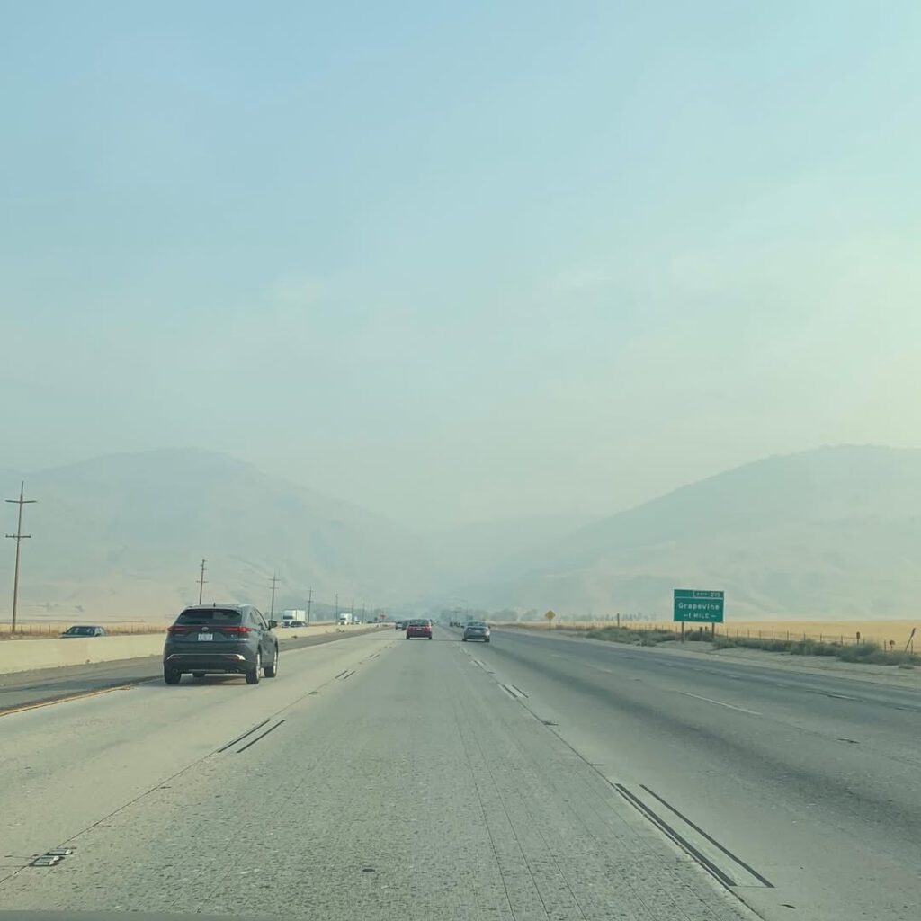 La route entre Los Angeles et San Francisco la sem… - Antoine Vigne