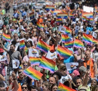 Gay. Happy. Proud. One of the greatest things in m… - Antoine Vigne