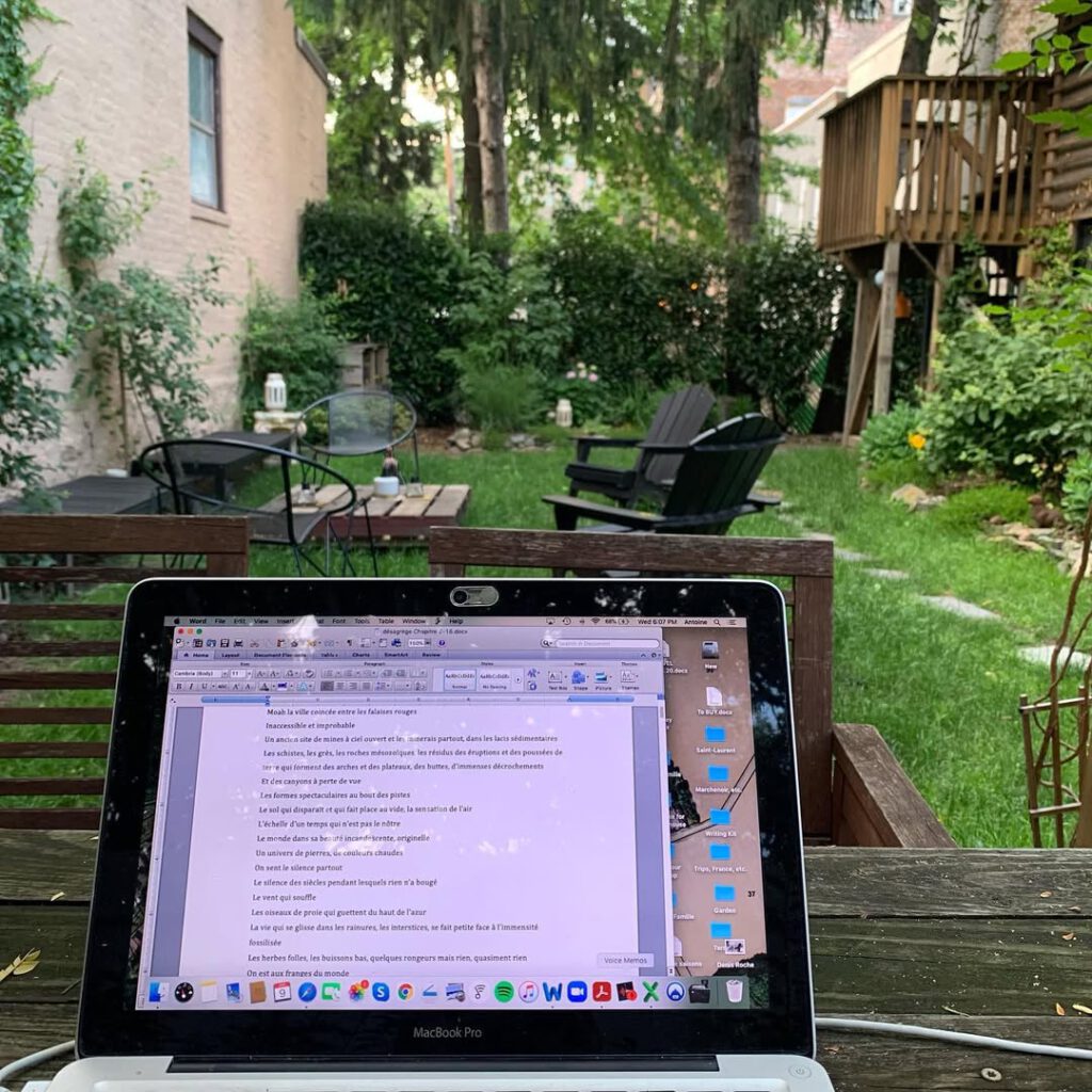 Quelques pages écrites dans le jardin et puis un … - Antoine Vigne