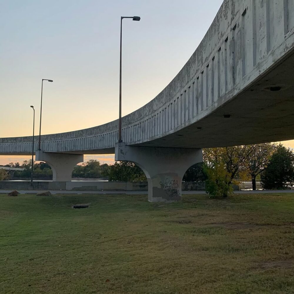 A Tulsa encore, une marche au bord de l’Arkansas… - Antoine Vigne