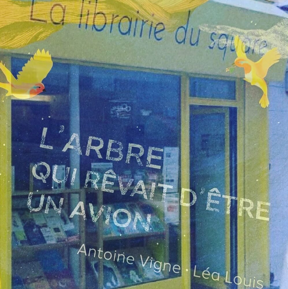 Je serai à la librairie du Square, place des Bati… - Antoine Vigne