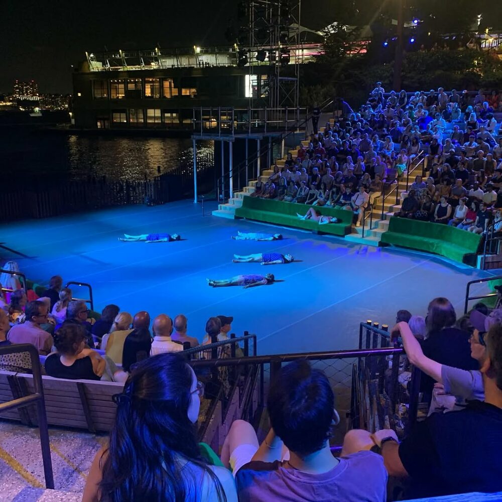 Hier soir, au Festival de Little Island, le Day fo… - Antoine Vigne