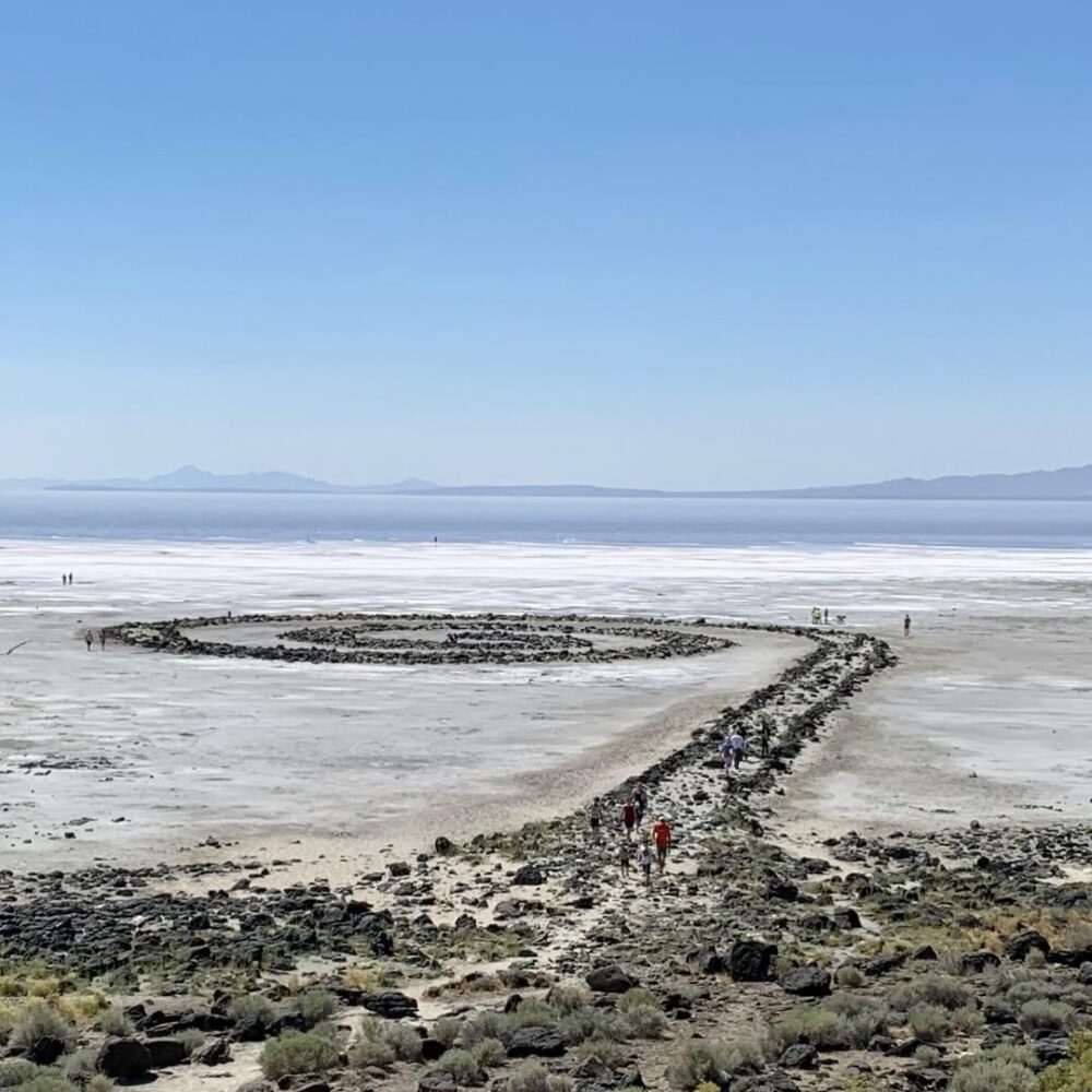 La Spiral Jetty, le grand lac salé, des pélica… - Antoine Vigne