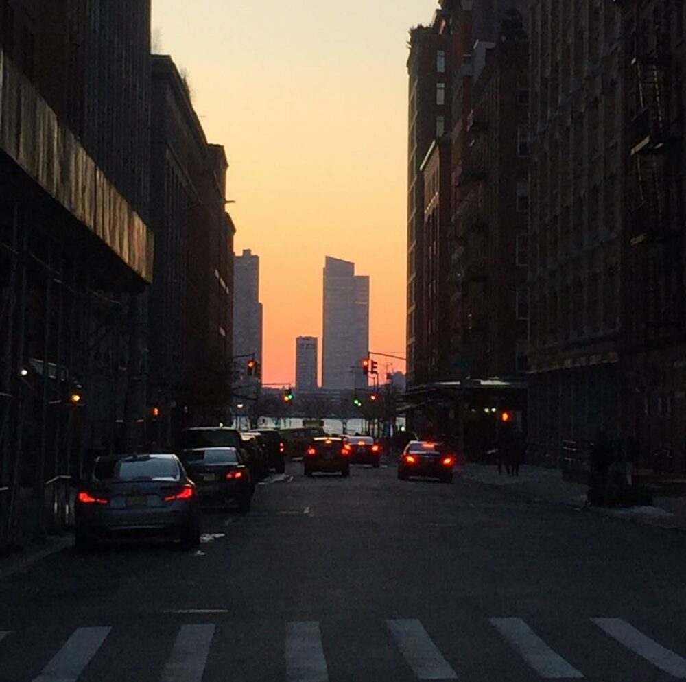 At the end of a street in TriBeCa where it suddenl… - Antoine Vigne