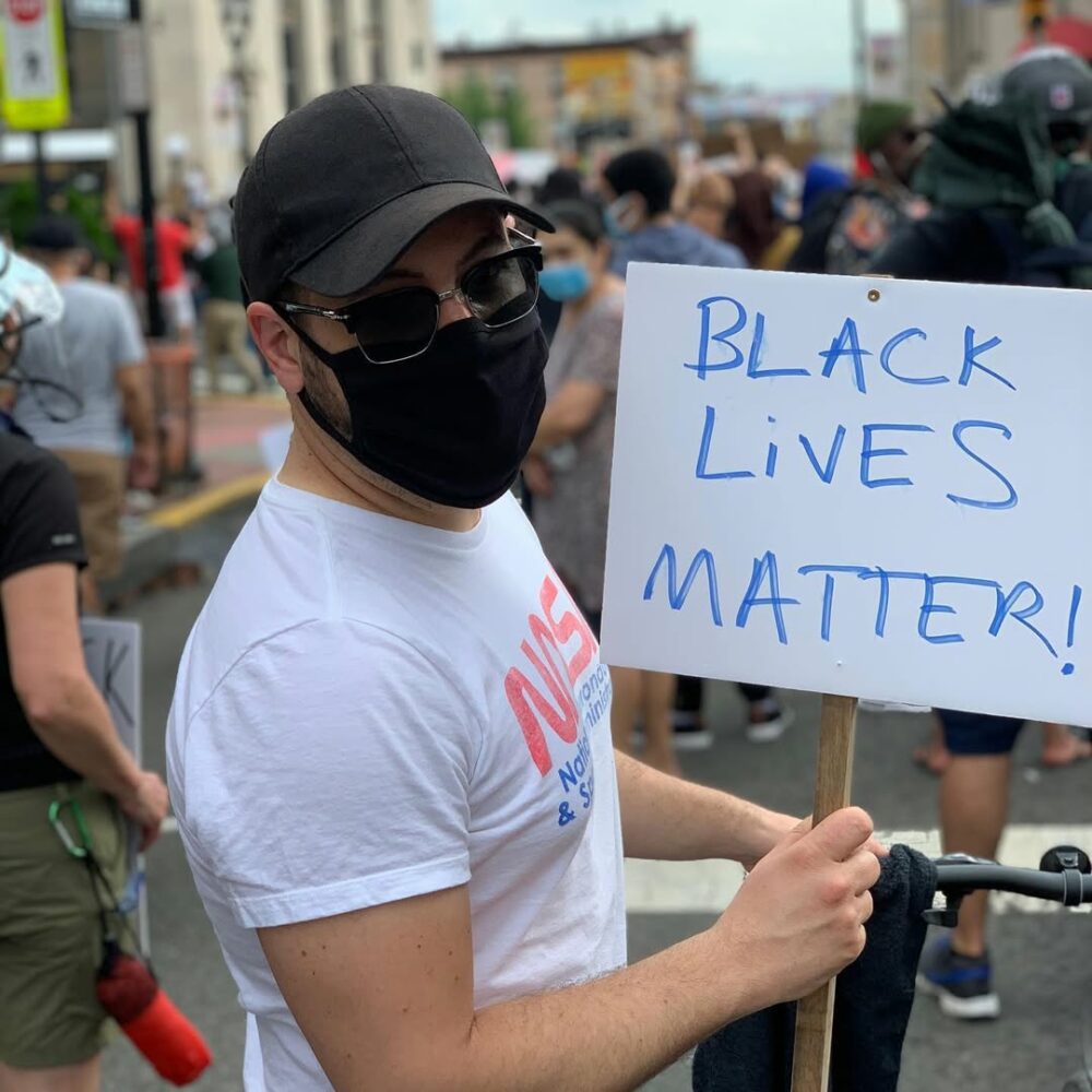 We were there again today #blacklivesmatter #blm #… - Antoine Vigne