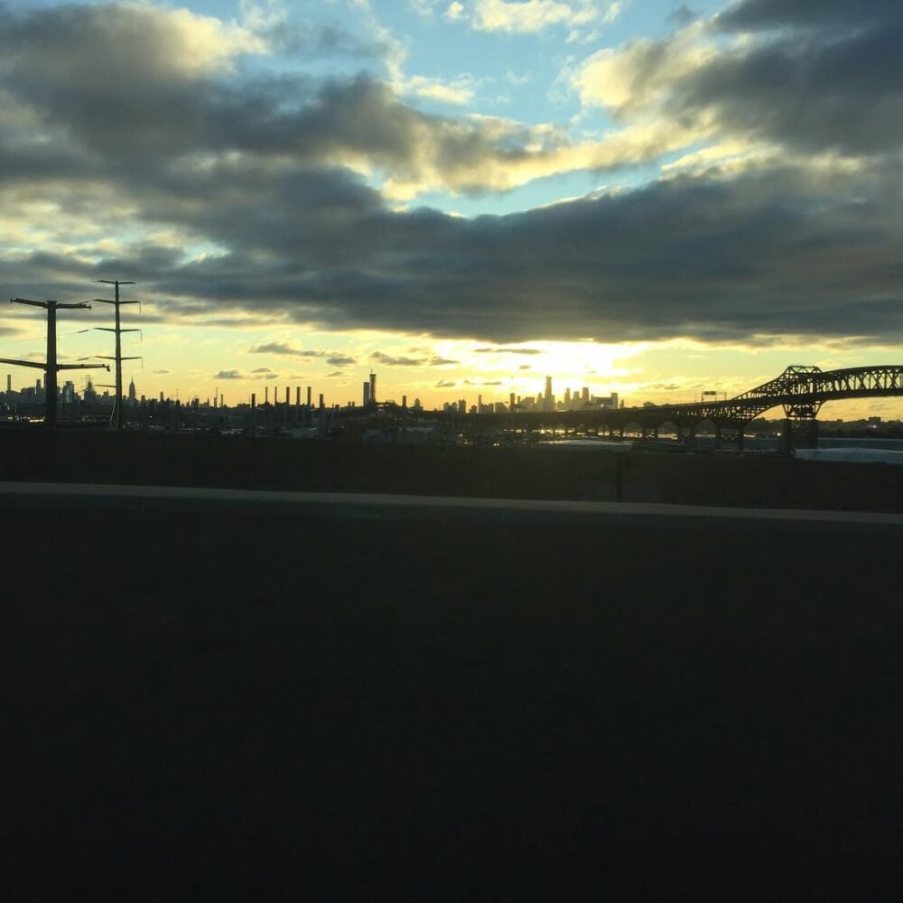 On the road again… #crosscountry #sunriseoverman… - Antoine Vigne