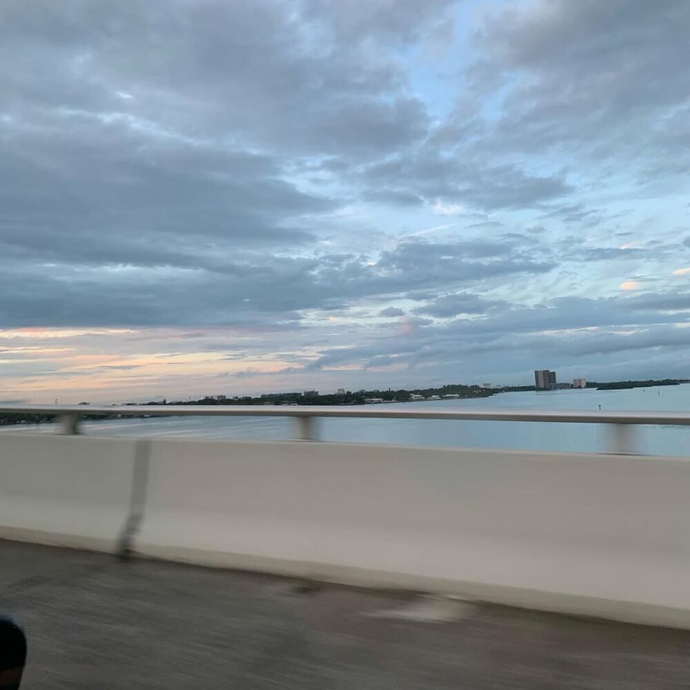 La lumière du soir sur la Floride. Hello old frie… - Antoine Vigne