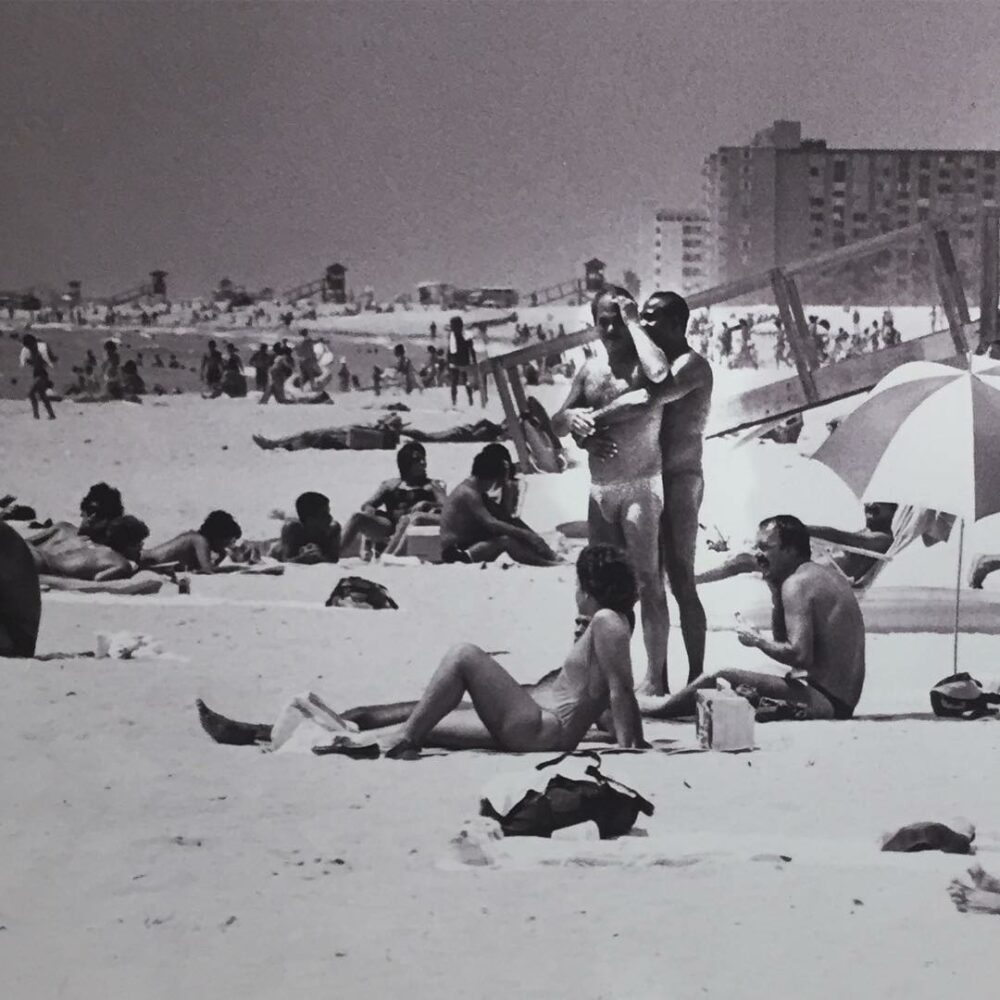 21st Street Beach in Miami, probably in the 70´s…. - Antoine Vigne
