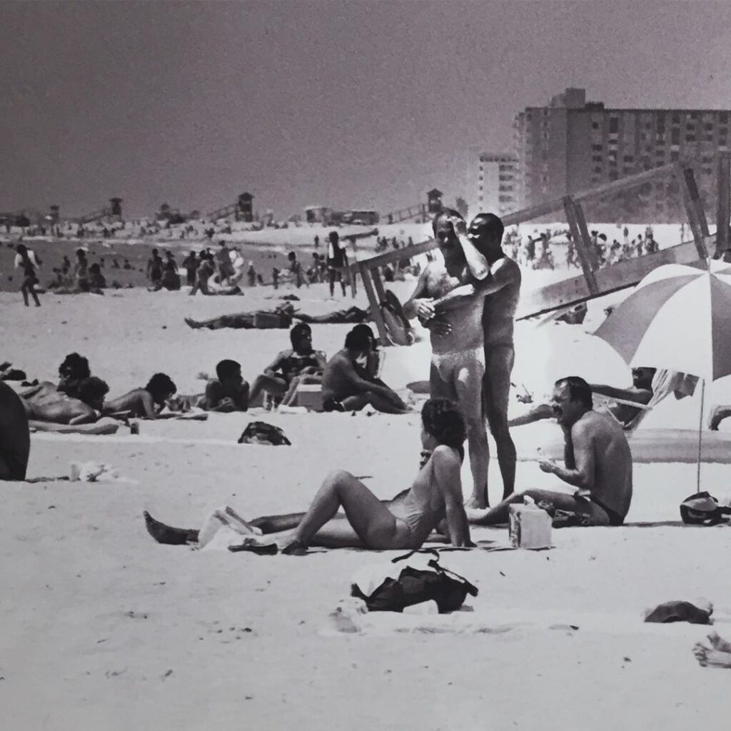 21st Street Beach in Miami, probably in the 70´s…. - Antoine Vigne