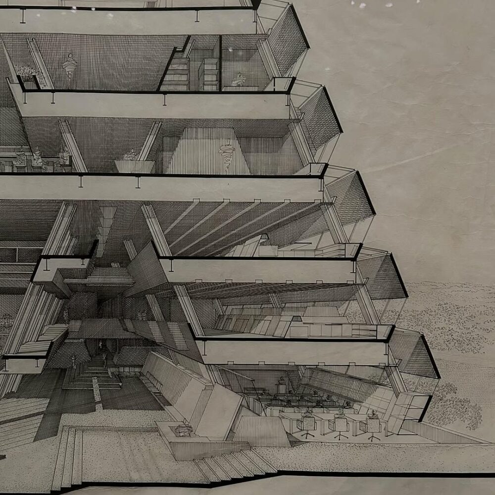 Les dessins de Paul Rudolph, une certaine manière… - Antoine Vigne