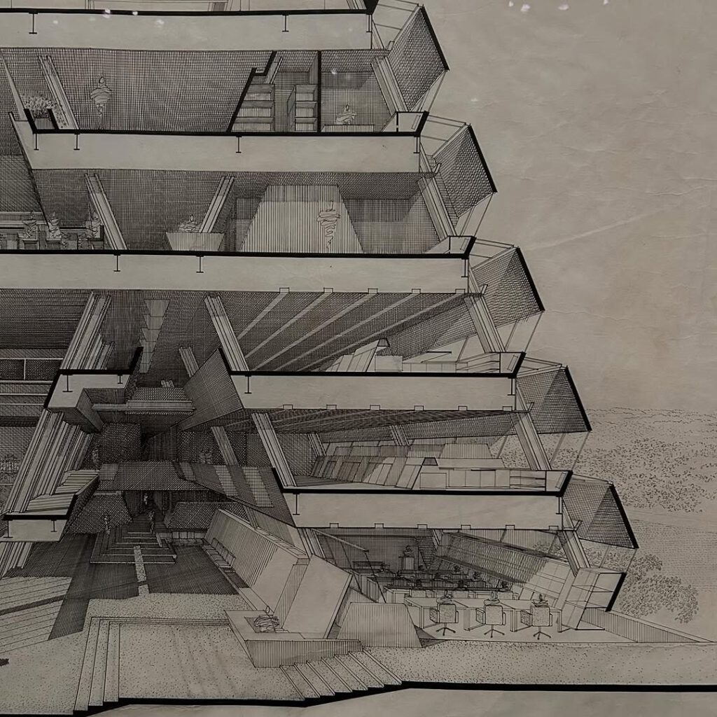 Les dessins de Paul Rudolph, une certaine manière… - Antoine Vigne