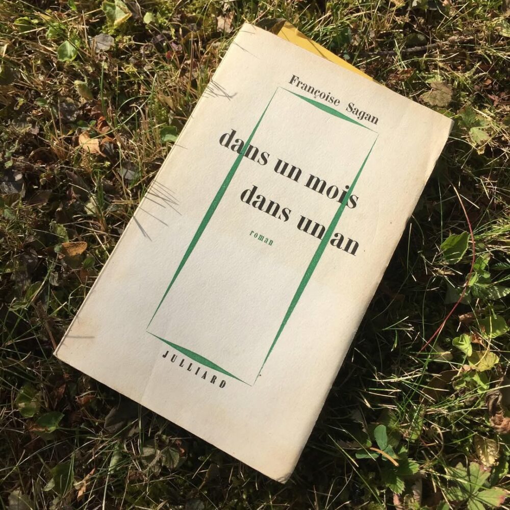 Je lis Dans un mois, dans un an de Françoise Saga… - Antoine Vigne