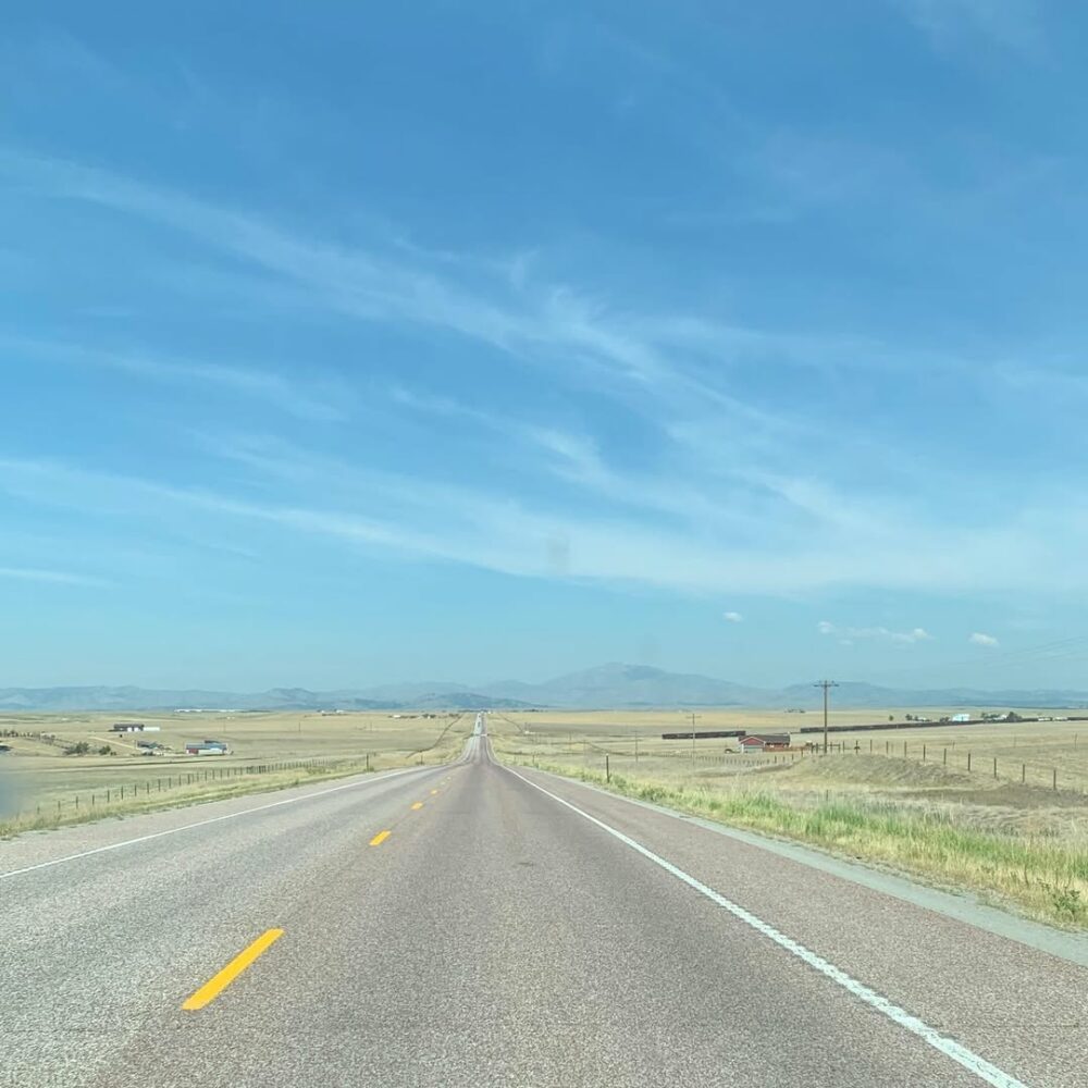 La traversée du Wyoming et la plaine qui s’éte… - Antoine Vigne