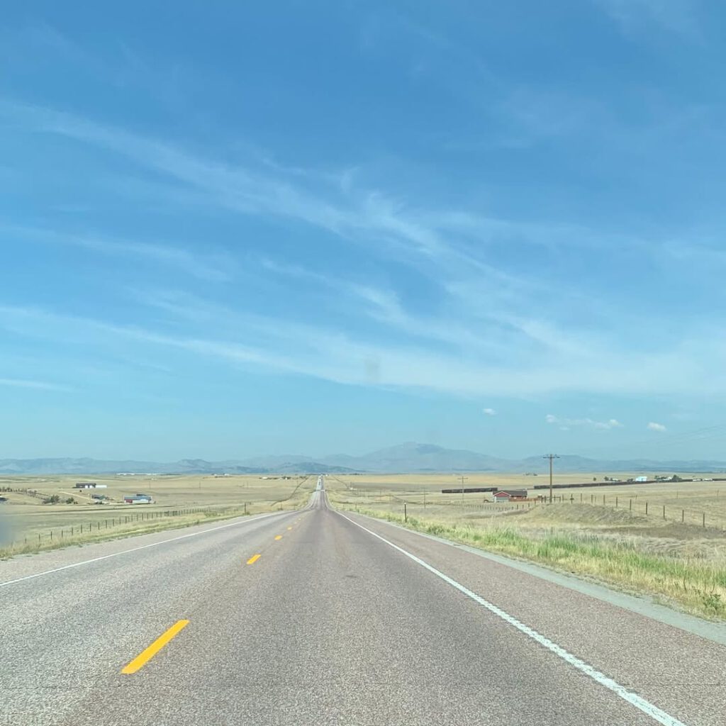 La traversée du Wyoming et la plaine qui s’éte… - Antoine Vigne