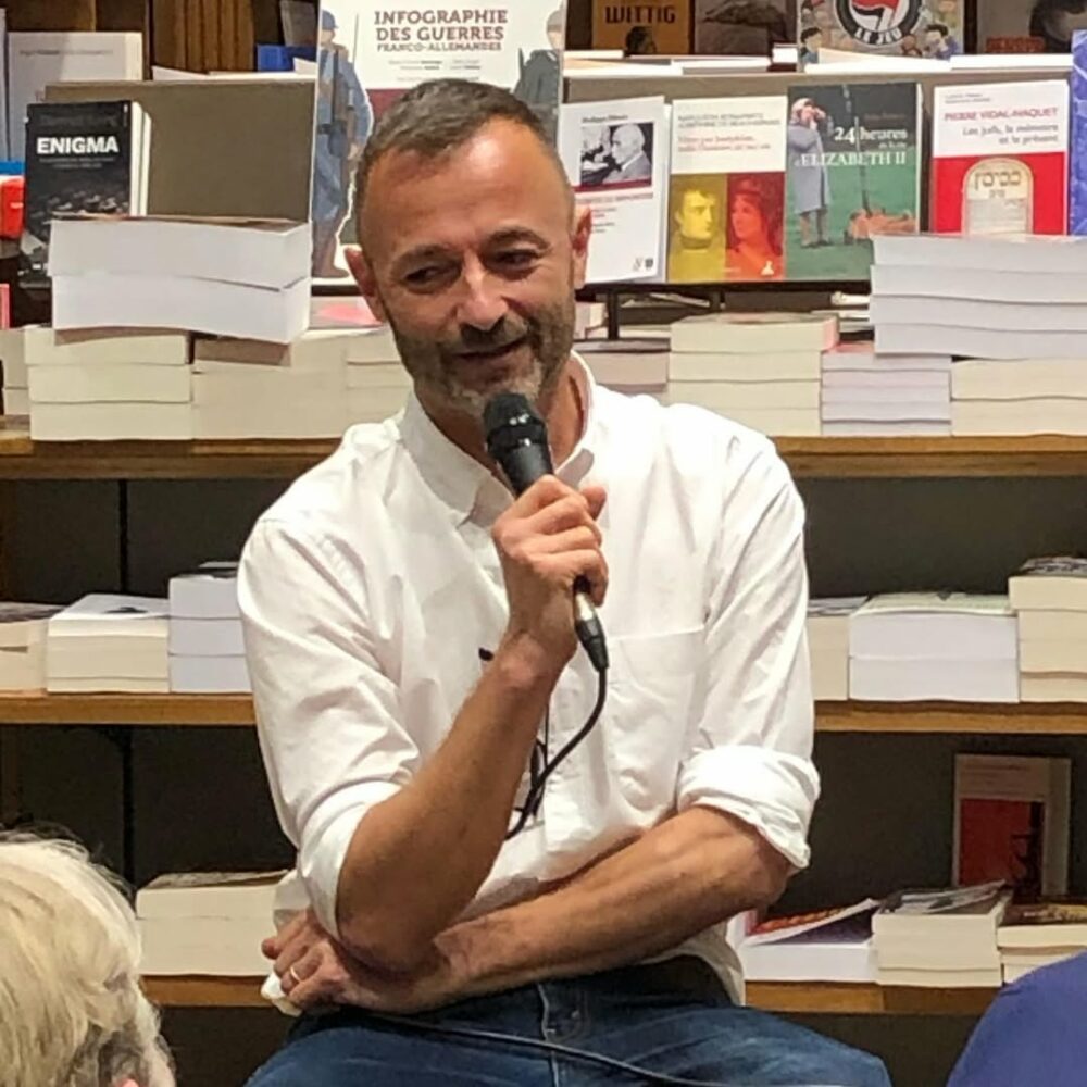 Hier soir, librairie Delamain. Autour de mon roman… - Antoine Vigne