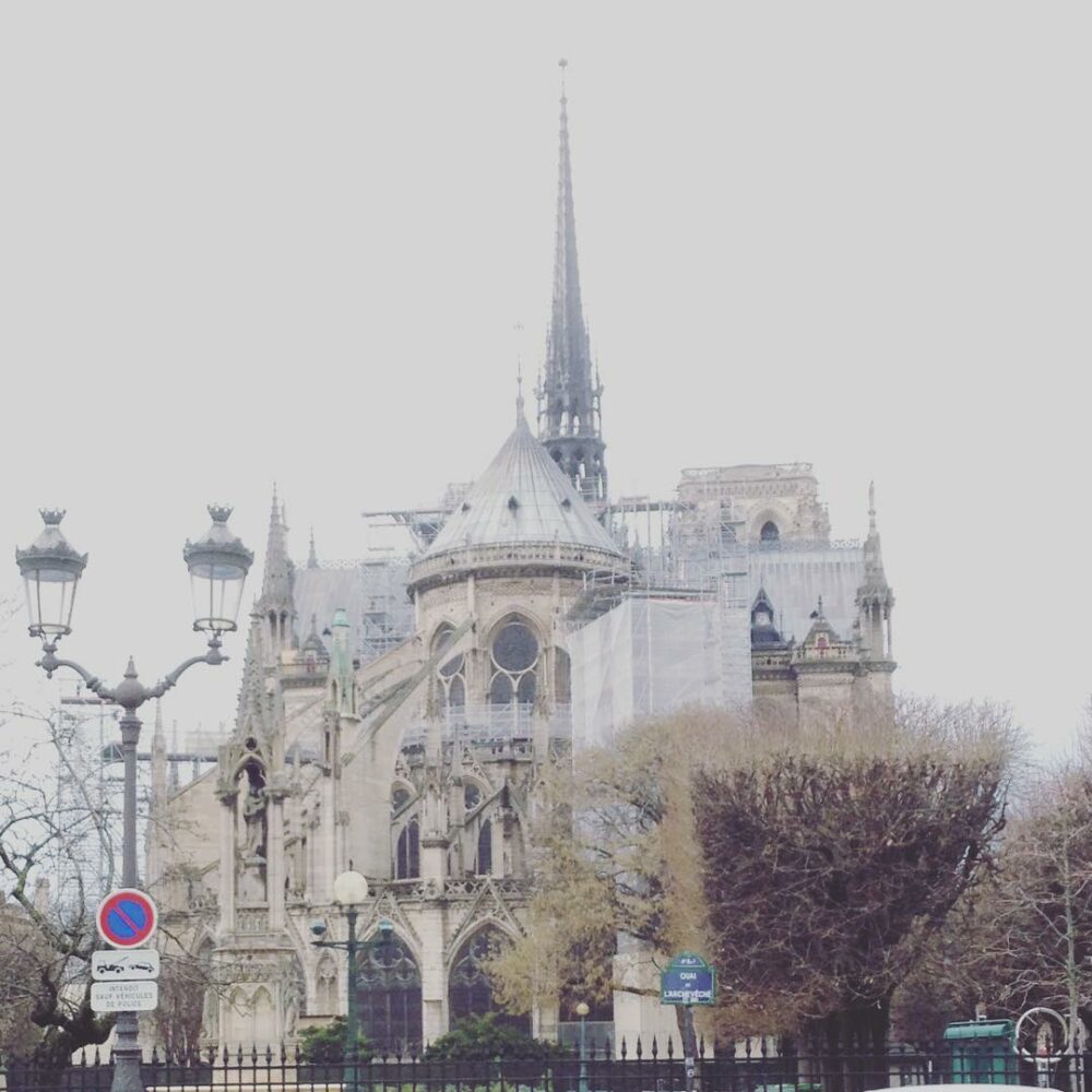 Tristesse. #notredame #incendie… - Antoine Vigne