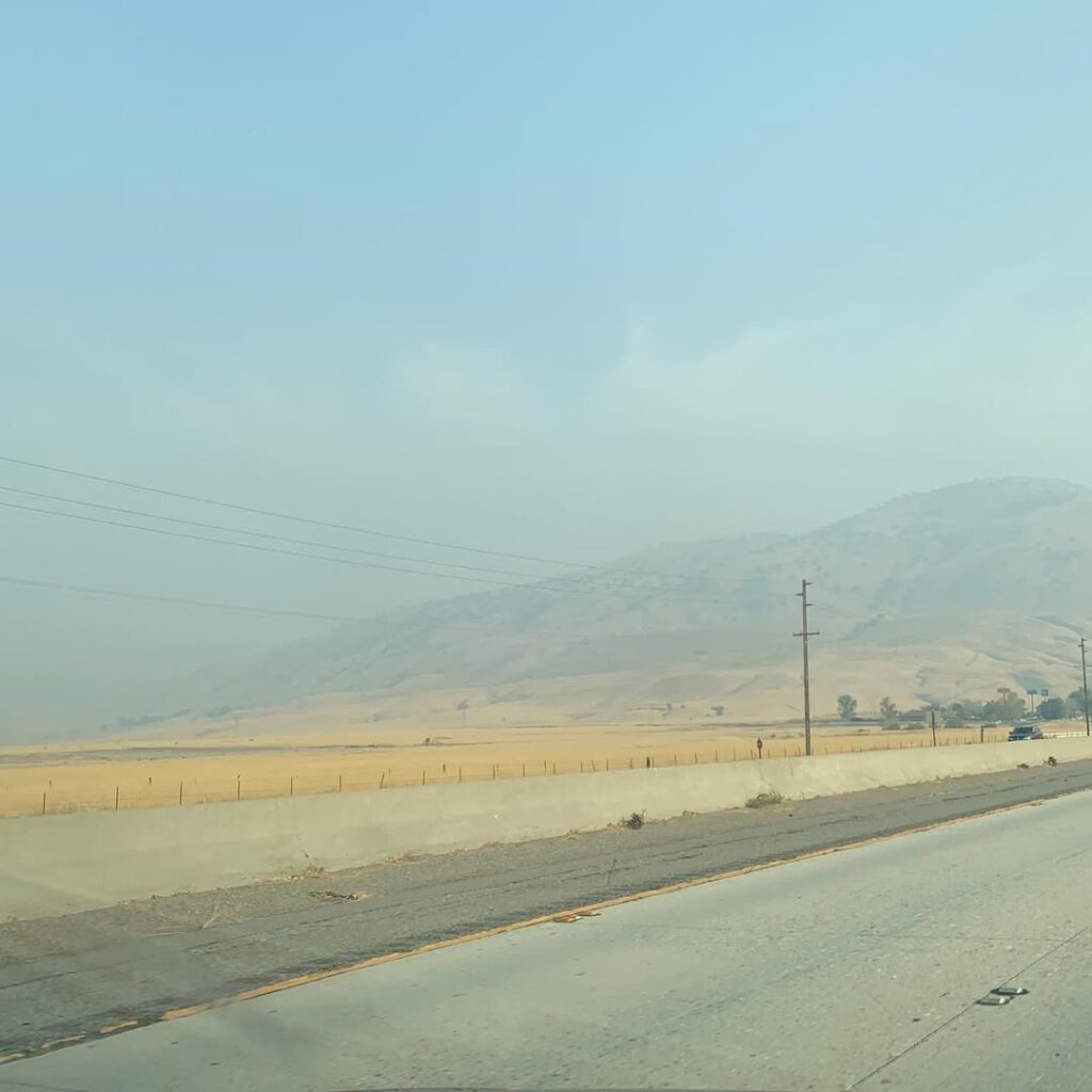 La route entre Los Angeles et San Francisco la sem… - Antoine Vigne