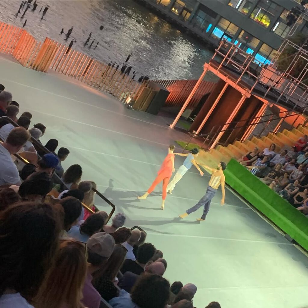 Hier soir, au Festival de Little Island, le Day fo… - Antoine Vigne