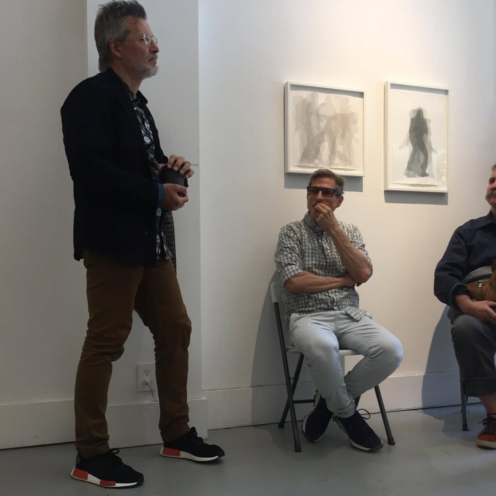 Belle conversation autour de l’œuvre de mes ami… - Antoine Vigne