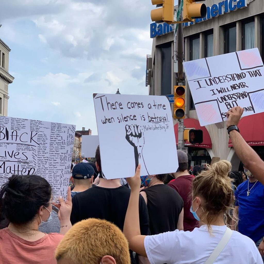 We were there again today #blacklivesmatter #blm #… - Antoine Vigne