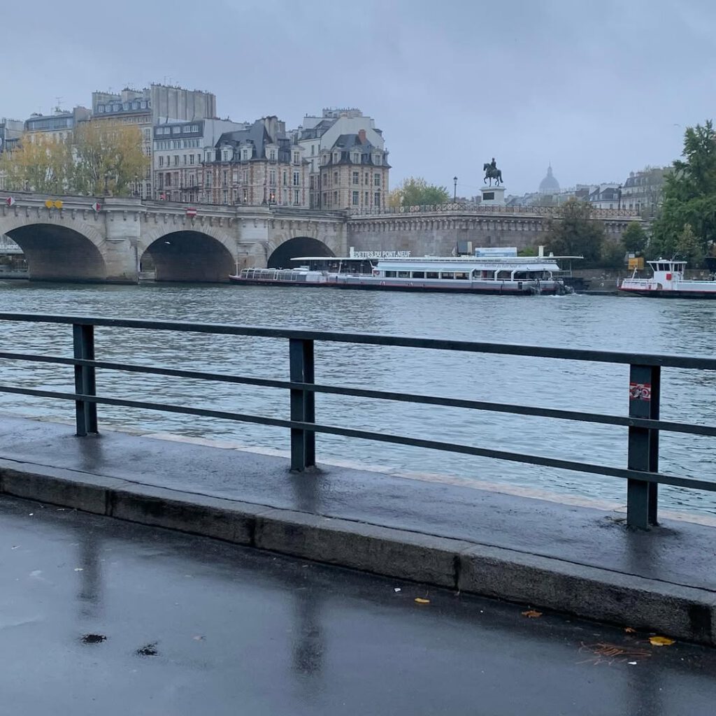 Paris la semaine dernière, deux jours, trois, la … - Antoine Vigne