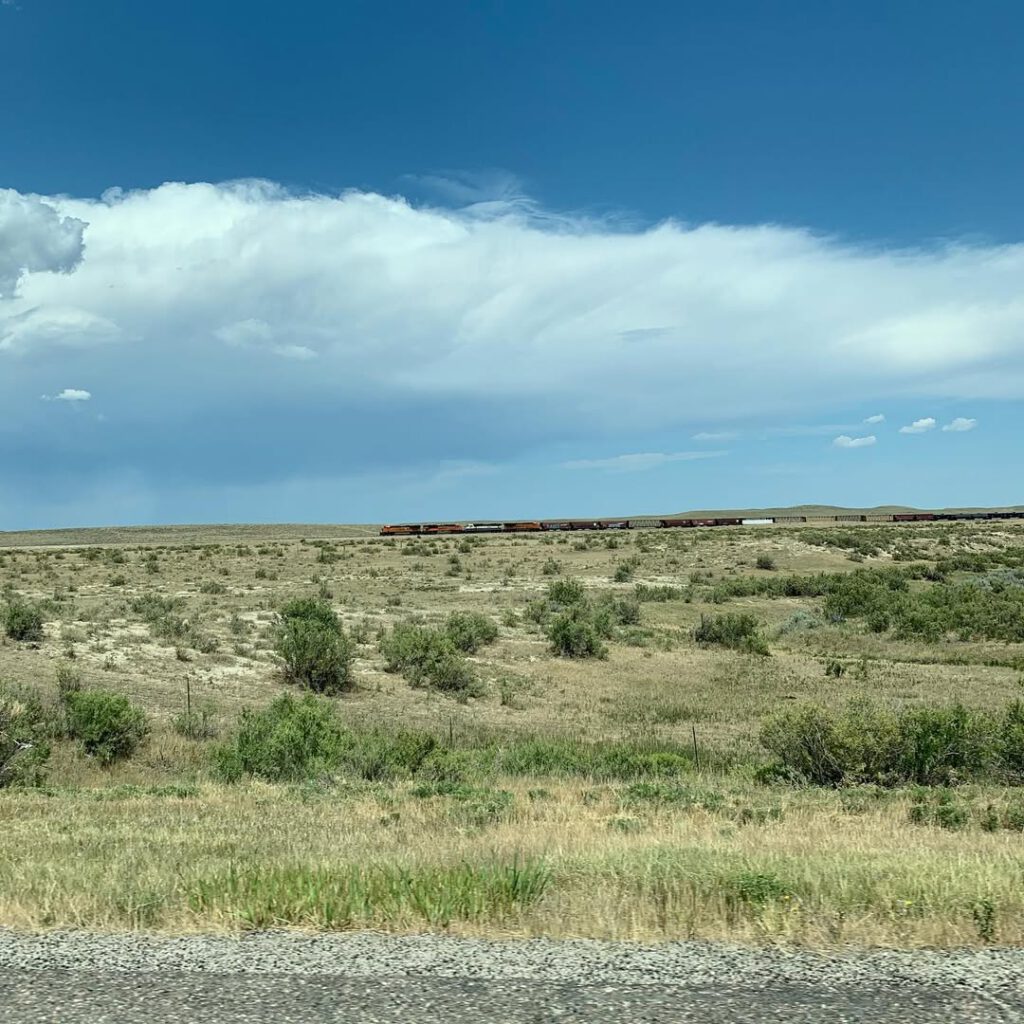 La traversée du Wyoming et la plaine qui s’éte… - Antoine Vigne
