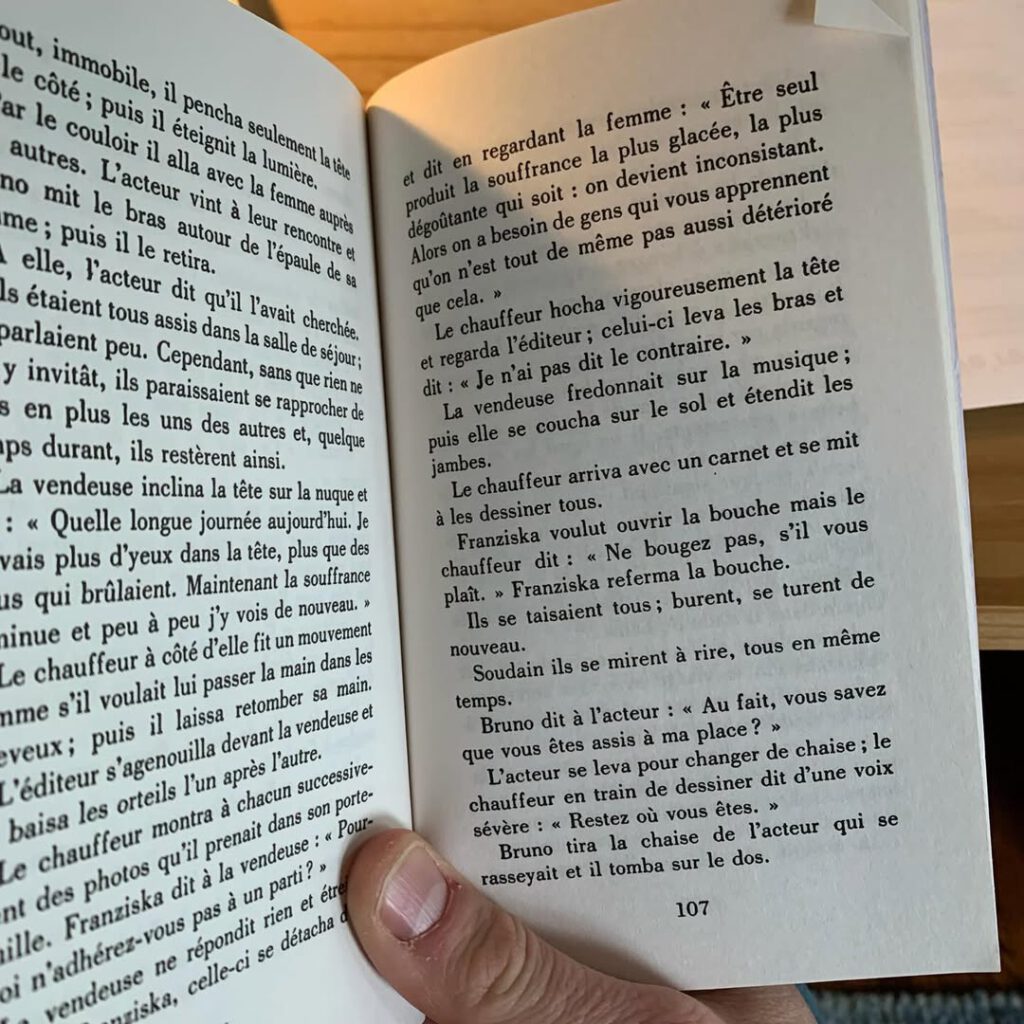 La Femme gauchère de Handke. Je retrouve le Als d… - Antoine Vigne