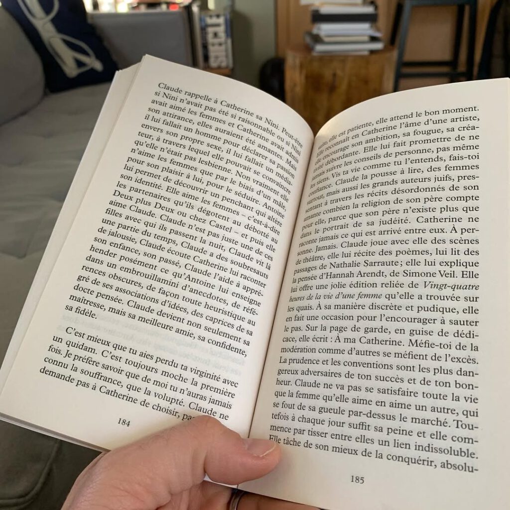 Les pages qui défilent sans que l’on puisse s’arrê… - Antoine Vigne