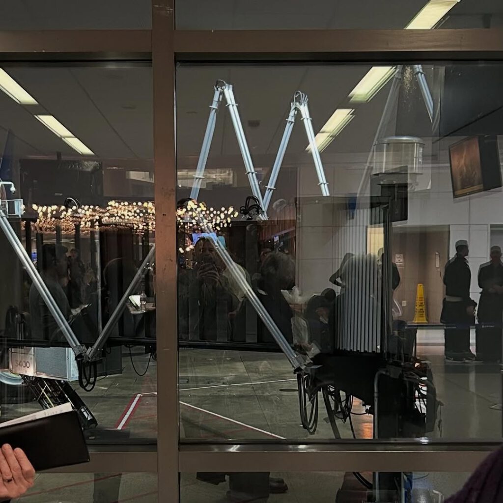 Newark, les voies qui filent le long de l’aérop… - Antoine Vigne