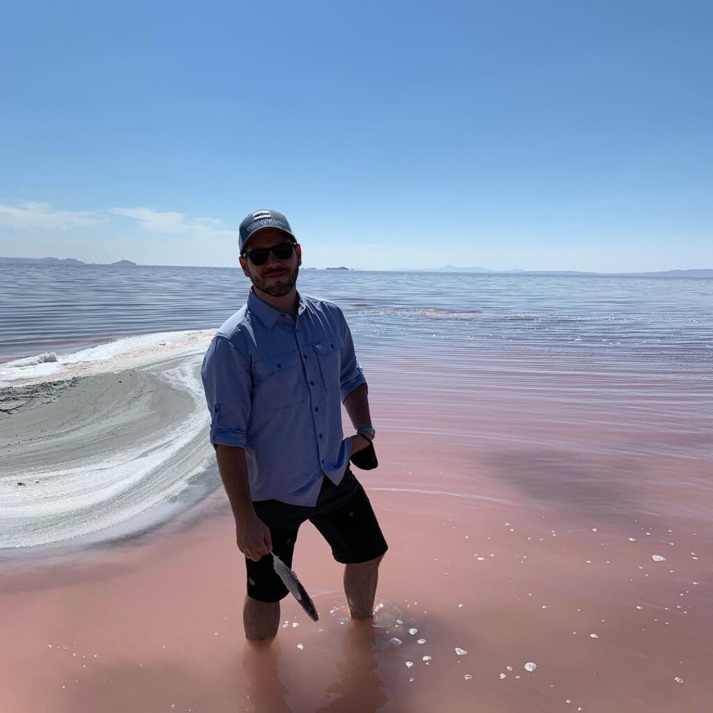 La Spiral Jetty, le grand lac salé, des pélica… - Antoine Vigne
