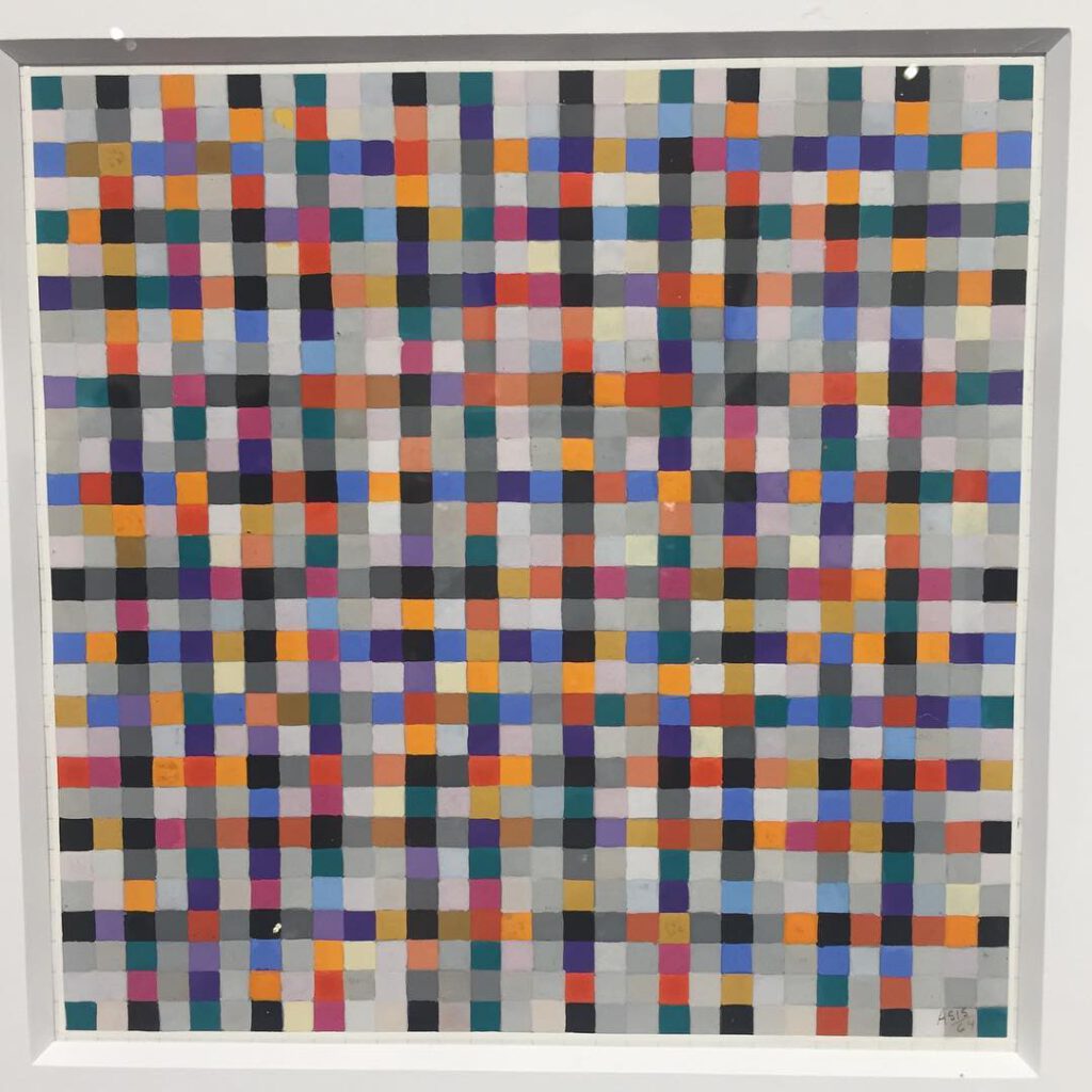 ADAA Art Show at the Armory yesterday. Jennifer Ba… - Antoine Vigne
