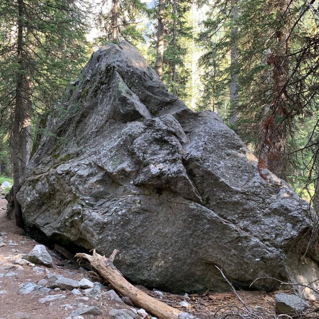 Les roches glaciaires, abandonnées par les morain… - Antoine Vigne