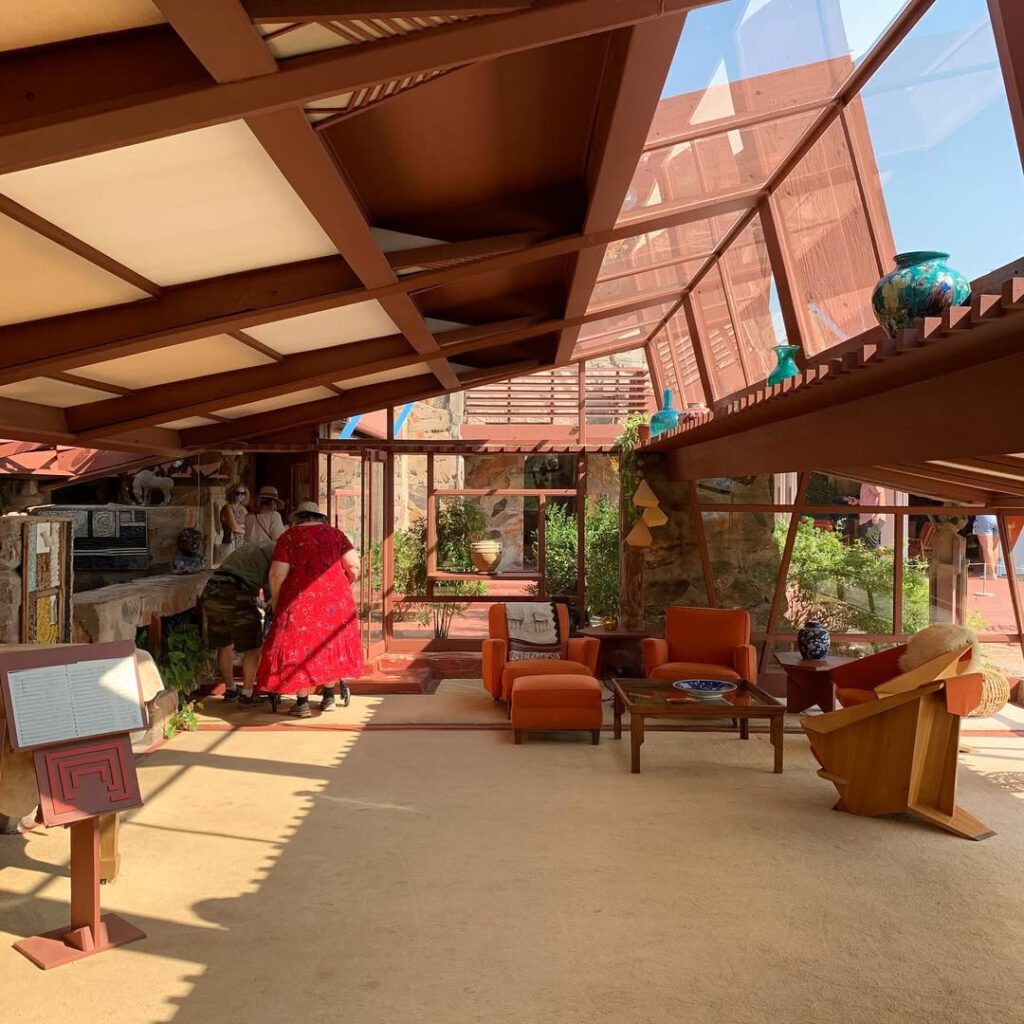 Taliesin West, le point de retraite et de culminat… - Antoine Vigne