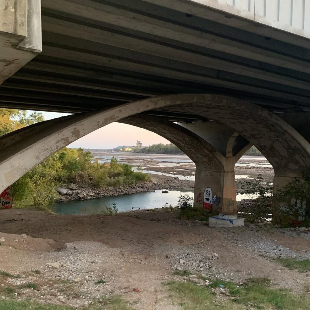A Tulsa encore, une marche au bord de l’Arkansas… - Antoine Vigne