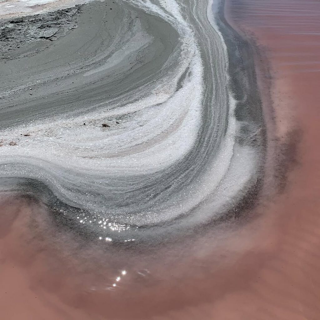 La Spiral Jetty, le grand lac salé, des pélica… - Antoine Vigne
