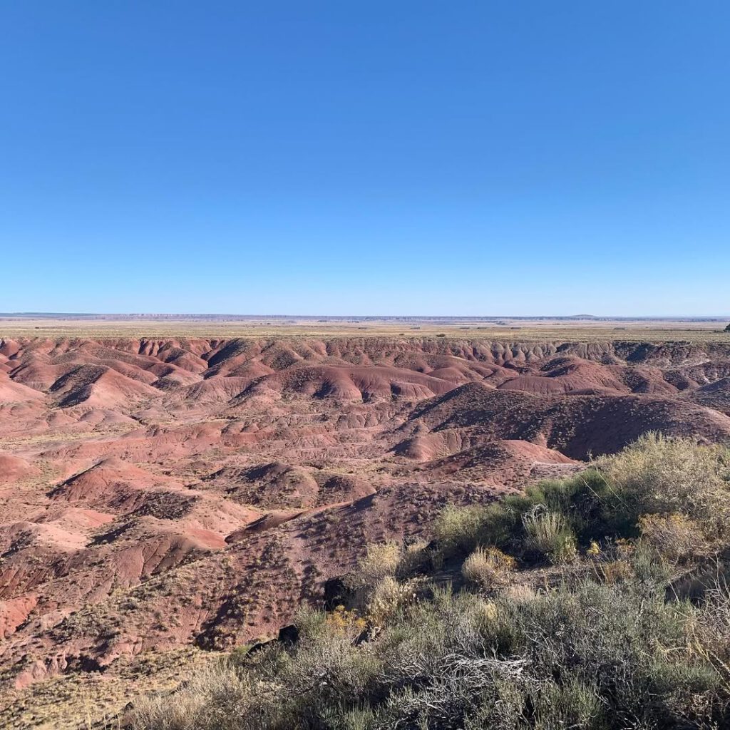 Somewhere on the road #painteddesert #ontheroad #h… - Antoine Vigne