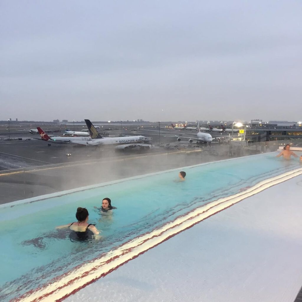 Oh, fun times with old friends at the TWA terminal… - Antoine Vigne