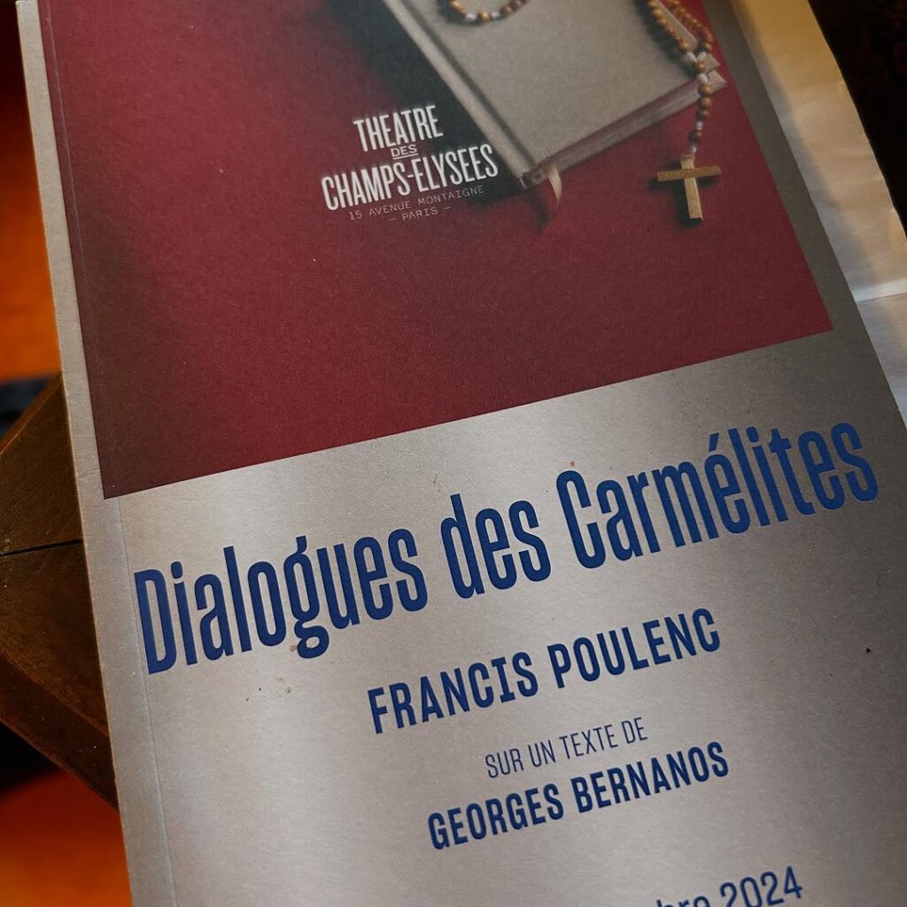 Des notes sur le Dialogue des Carmélites au théâtr… - Antoine Vigne