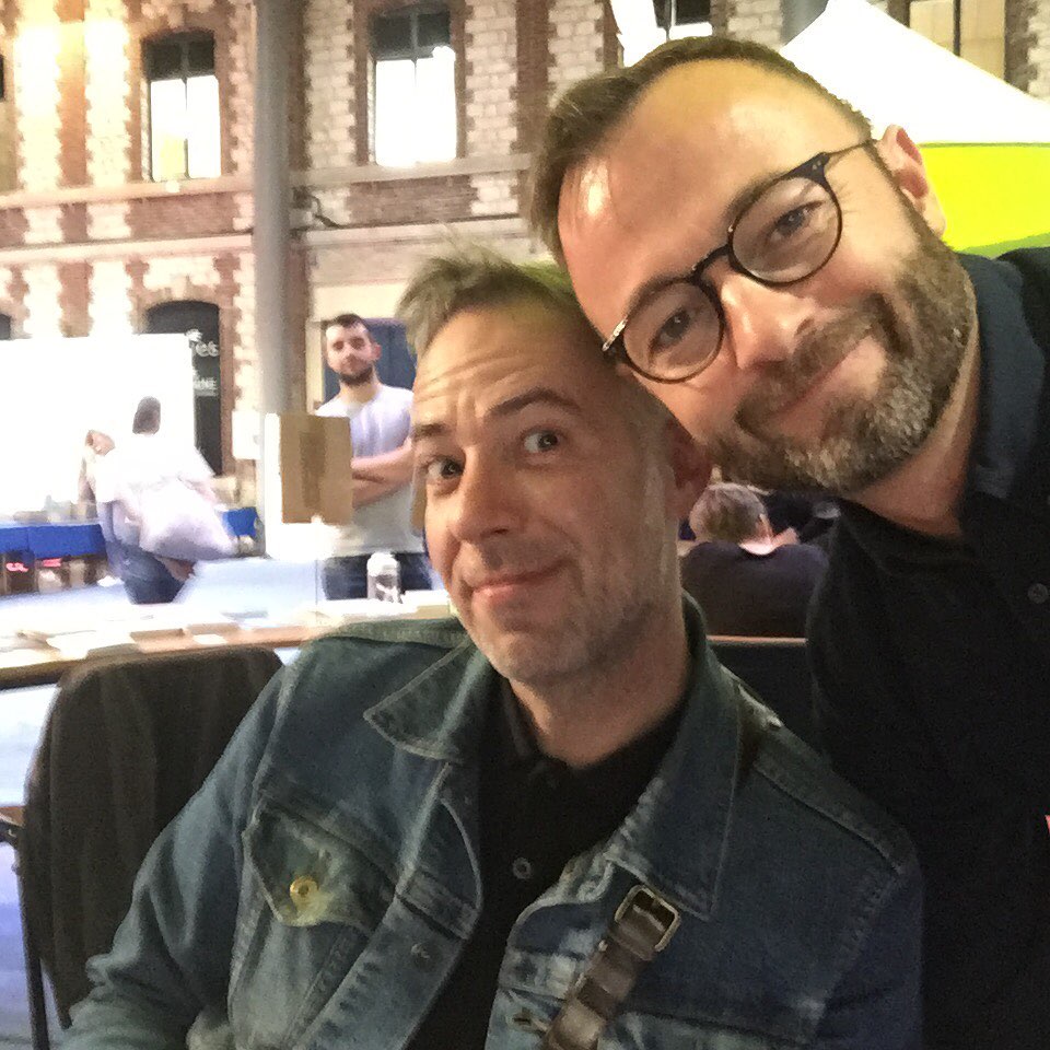Moments complices avec les auteurs et illustrateur… - Antoine Vigne