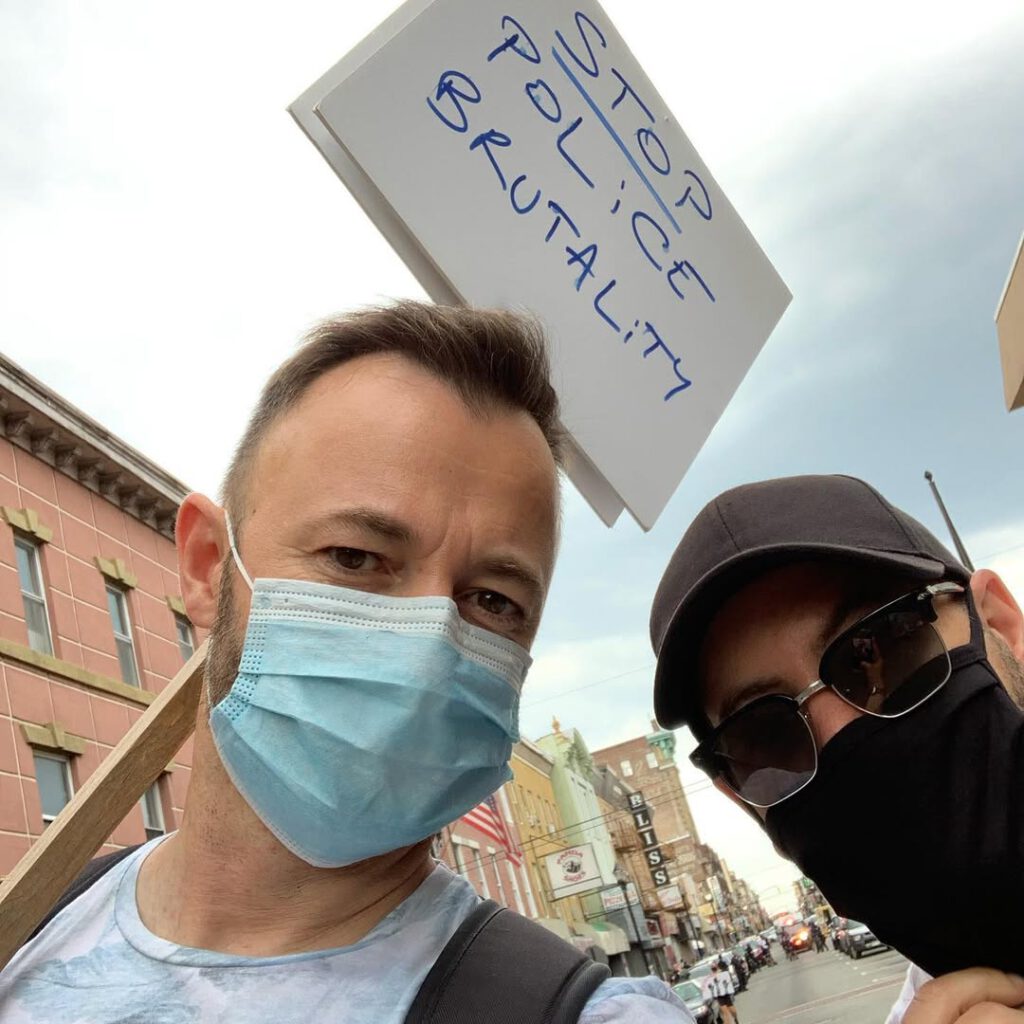 We were there again today #blacklivesmatter #blm #… - Antoine Vigne