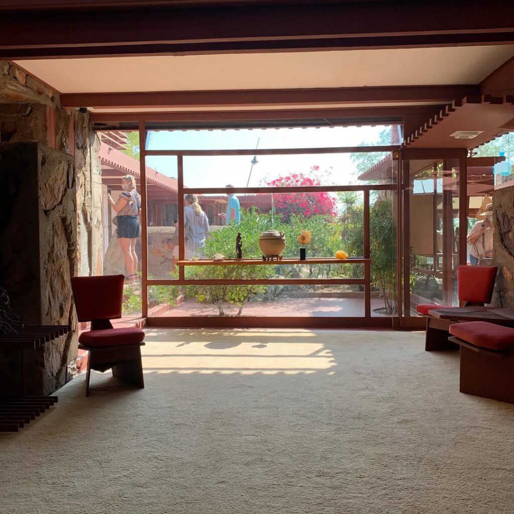 Taliesin West, le point de retraite et de culminat… - Antoine Vigne